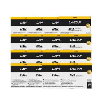 Imagem de Kit 16 Suplemento Lavitan ZMA Performance 30 Comp Cimed