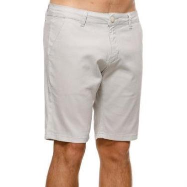 Imagem de Bermuda Sarja Masculina Clássica Leve e Confortável-Masculino