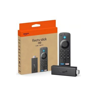 Imagem de Amazon Fire TV Stick HD 4ª Gen Preto 8GB 1GB WIFI 5 2024