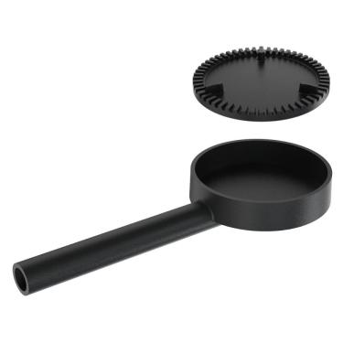 Imagem de Queimador para Fogao Industrial N03 13cm Completo com Espalha Chama em Ferro Fundido para Churrasqueira Libaneza