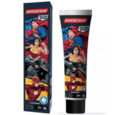 Imagem de Gel dental heróis liga da justiça com fluor 50g -dentalclean