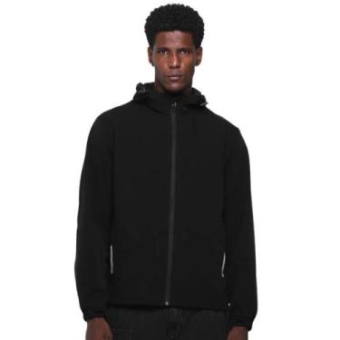 Imagem de Jaqueta broken rules corta vento masculino ref: bro580047, Preto, G
