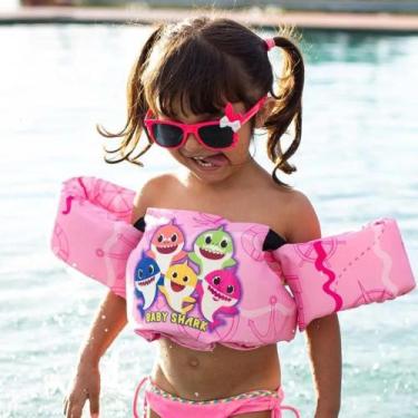Imagem de Boia Colete summer life, Babyshark rosa