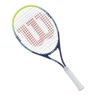 Imagem de Raquete De Tênis Wilson Impact TNS RKT 3 Azul e Amarelo, Azul