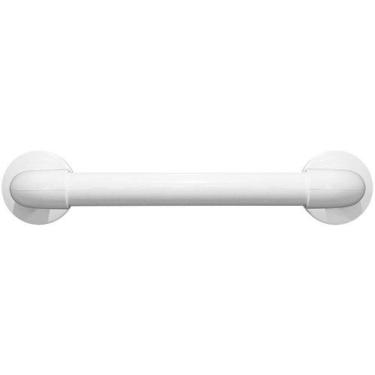 Imagem de Barra de Apoio Aluminio Branco Mebuki, 30cm