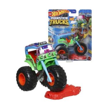 Imagem de Carrinho Hot Wheels Monster Trucks Tuk N Roll Mattel HKM38, Preto