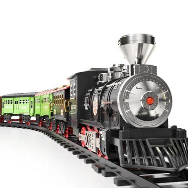 Imagem de Set de Tren Eléctrico Grande TEMI con Humo, Luz y Sonido