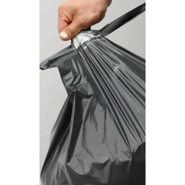 Imagem de Envelopes Plásticos 20x30cm Lacre Cola Segurança Saco Preto - Congratu