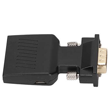 Imagem de Interface multimídia HD para adaptador VGA, conversor fêmea para macho estável para laptops para PC
