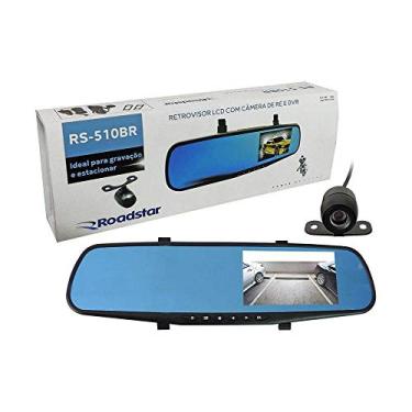 Imagem de Retrovisor Roadstar TELA 4.3' + Câmera Frontal + Câmera de Ré RS-510BR