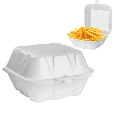 Imagem de Hamburgueira Isopor 01 (CH) Copobras Pequeno - 100un