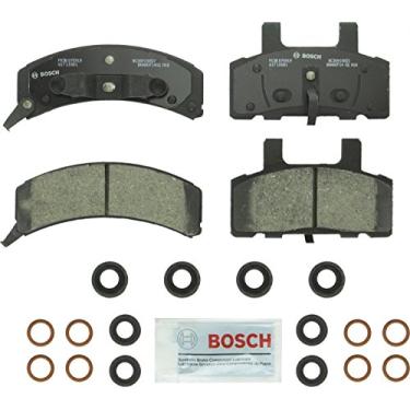 Imagem de BOSCH BC369 QuietCast Conjunto de pastilhas de freio a disco de cerâmica premium - Compatível com Cadillac selecionado; Chevrolet Blazer, Express, C1500/2500 Pickup, Suburban, Tahoe; GMC Savana,