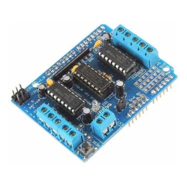 Imagem de Motor Shield L293D Driver Ponte H - Para Arduino