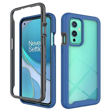 Imagem de Mobile phone accessories Para OnePlus 9 Starry Sky Solid Color Série à prova de choque PC + TPU caso protetor phone case