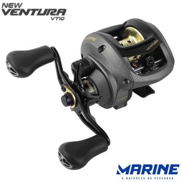 Imagem de Nova Carretilha Marine New Ventura VT10 Drag 4Kg Recolhimento 7.0:1