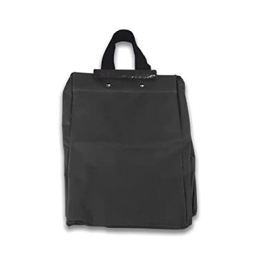 Imagem de Sacola Preta Cabe-tudo (encaixe Carrinho Mercado) retornável