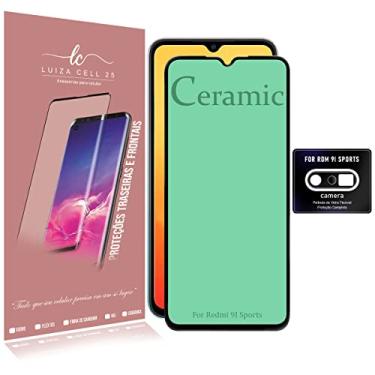 Imagem de Película 9d Cerâmica Compativel Redmi 9I SPORT 6.53 + pelicula camera - Luiza Cell25