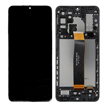 Imagem de Tela de reposição A326U, para Samsung Galaxy A32 5G SM-A326U A326U A326U1 A326W A326 de 6,5 polegadas moldura digitalizadora de tela sensível ao toque (não serve para A32 4G)