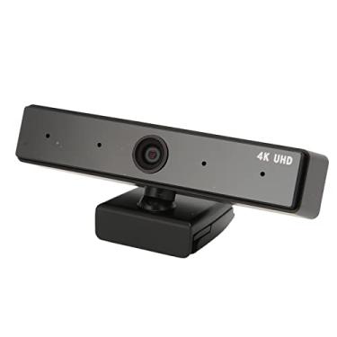 Imagem de 4K Webcam, 4K Video Conference Camera HD Multifuncional CMOS Camera Plug and Play USB Cam com Microfones Omnidirecionais para Laptop PC, Streaming, Videochamada
