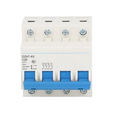 Imagem de Disjuntor, minidisjuntor 4P para montagem em trilho DIN para casa