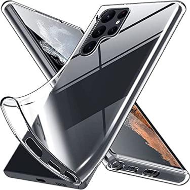 Imagem de Capa de TPU macia para Samsung Note 20 20 Ultra 8 9 10 Plus Lite Clear Ultra-thin S20 S21 S22 Ultra FE S8 S9 S10 4G Case, Clear, para Galaxy S9