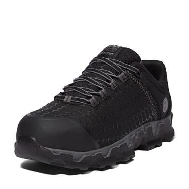 Imagem de Timberland PRO Powertrain Sport Alloy Safety Toe Industrial Athletic Work Shoe, Preto/Cinza, 42