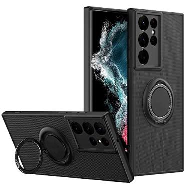 Imagem de Capa magnética para celular com anel de dedo para carro para Samsung Galaxy S22 Ultra Plus A13 A33 A53 A73 A12 A52S A50 Capa de suporte macia à prova de choque, 1, Samsung A50 ou A30S