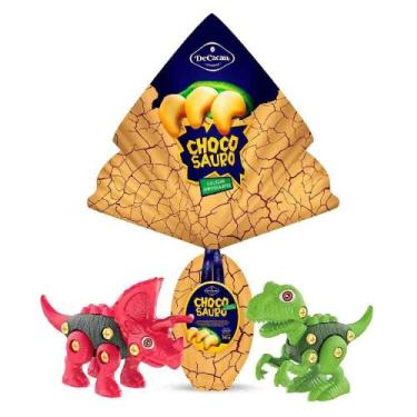 Ovo De Páscoa Dinossauro Dinovo Chocolate Ao Leite - Loja Zuza Brinquedos