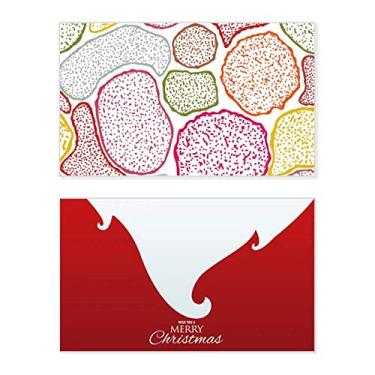 Imagem de Estrutura colorida de células de microscópio biológica, feriado, feriado, cartão de felicitações, mensagem de Natal