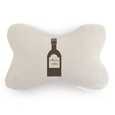 Imagem de DIYthinker Chave de fenda Vodka suco laranja coquetel carro decoração pescoço travesseiro almofada almofada apoio de cabeça