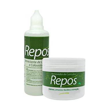 Imagem de Kit Repos Peq Removedor e Amaciante cutículas Spa Maos e Pés