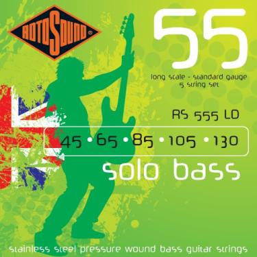Imagem de Encordoamento Baixo 5 cordas Rotosound - Solo Bass - RS555LD - .045/.130