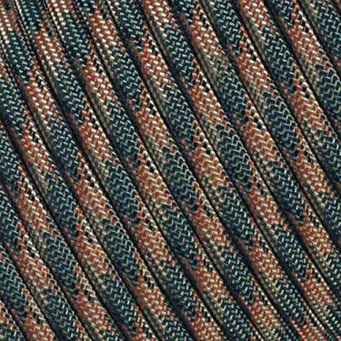 Imagem de Corda Paracord 550 de sobrevivência West Coast, Woodland Camo, 50 Feet