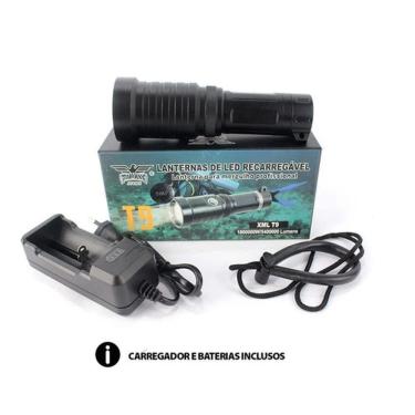 Imagem de Lanterna Para Mergulho Recarregável Led T9 Jy-8905