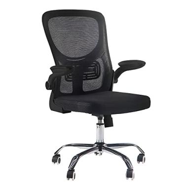 Imagem de ELG OCH04 - Cadeira de Escritório Joy Giratória com Ajuste de altura e Revestimento Mesh Preta