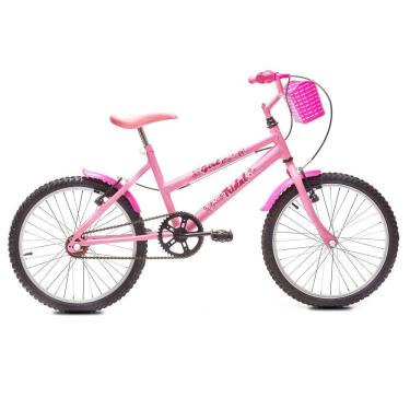 Imagem de Bicicleta Aro 20 MTB Girl Infantil Tridal Rosa