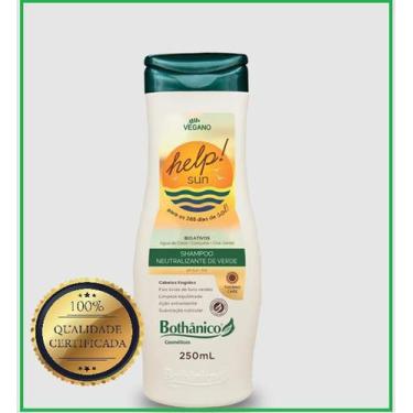 Imagem de Shampoo Neutralizante De Verde Help Sun - Bothânico Hair - Bothanico H