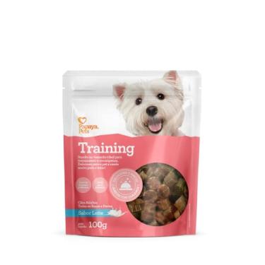 Imagem de Papaya Pets Snack Training para Cães Adultos 100 g Sabor Leite