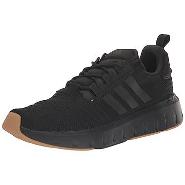 Imagem de adidas Tênis masculino Swift Run23, Núcleo preto/preto/goma, 5