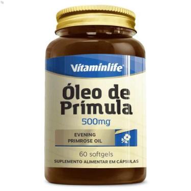 Imagem de Óleo De Primula 500Mg 60 Softgels Vitaminlife