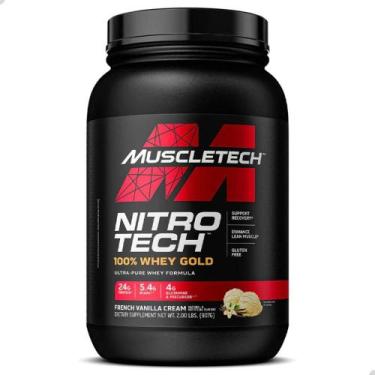 Imagem de Whey Protein 100% Gold Nitro Tech 907G 2,03Lbs Muscletech