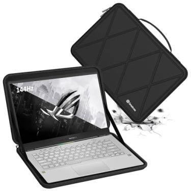 Imagem de Capa protetora rígida de EVA Smatree compatível com ASUS ROG Zephyrus G14 2025/2024/2023/2022 de 14 polegadas, bolsa para laptop ASUS ROG Zephyrus G14 (X8253)