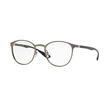 Imagem de Armação para Óculos Ray-Ban 0RX6355 2620 Tam 50 / Chumbo Fosco