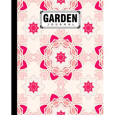 Imagem de Garden Journal: Garden Journal Mandalas Cover, Gardening Planner, Garden Diary and Record Book | 120 Pages, Size 8" x 10" Mandalas Cover Design by Ruth Richter