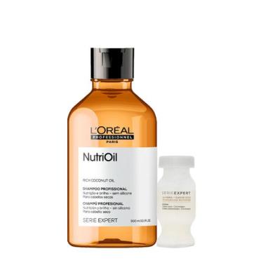 Imagem de Kit L'oréal Professionnel Serie Expert Nutrifier Shampoo E Ampola De N