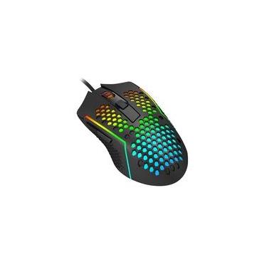Imagem de Mouse Gamer Redragon Reaping,  Chroma Mk2, RGB, 12400DPI, Optical Switch, 6 Botões, Preto - M987-K
