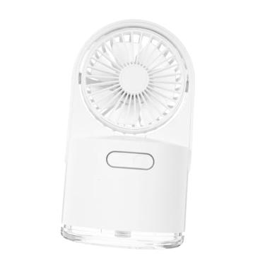 Imagem de Cabilock 3Pcs USB Ventilador De Nebulização Ventilador De Refrigeração 3 Em 1 Ventilador Umidificador Ventilador Noturno Q1 Portátil Branco Pequeno Ventilador