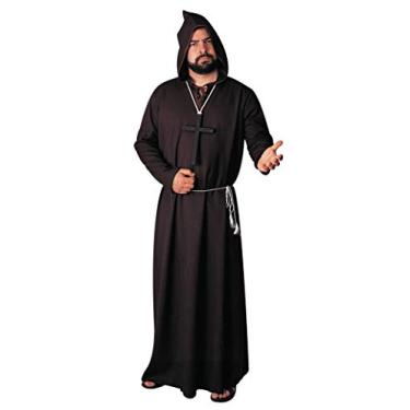 Imagem de Rubie's Costume Co – Roupão de fantasia masculino Monk Ghoul, Conforme mostrado, Standard