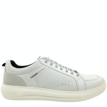 Imagem de Sapatênis Masculino Casual Dia a Dia em Couro Easywear Ultra Confort Free Way Duo02