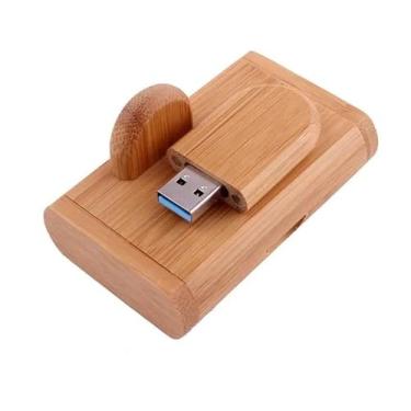 Imagem de PENDRIVE AMADEIRADO DE 16GB, TIPO C USB 3.0 COM VELOCIDADE DE 4,8GB/SG, INCLUINDO COMO PRESENTE UMA CAIXA DE PROTEÇÃO NA MESMA COR. (CARBONIZADO).